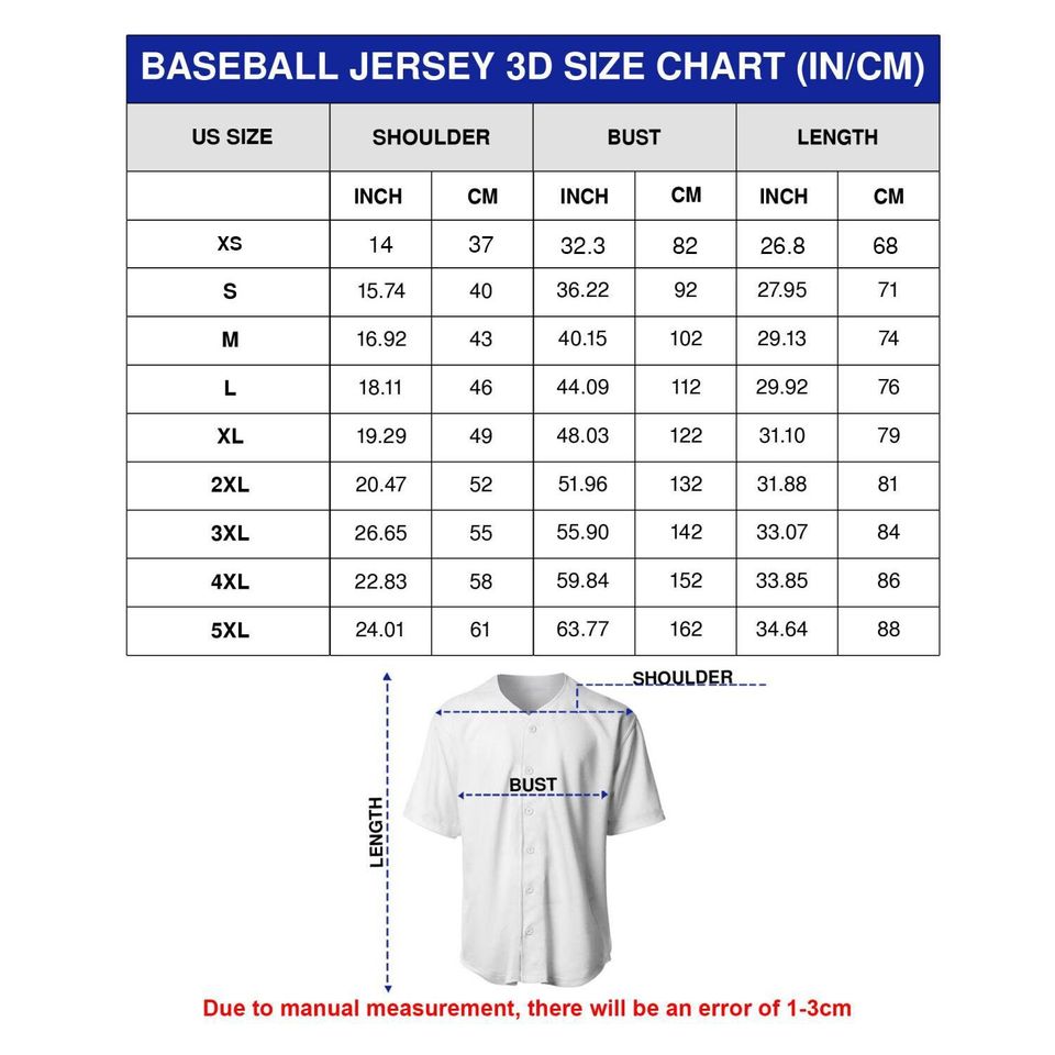 CHUCKY Baseball Jersey Shirt