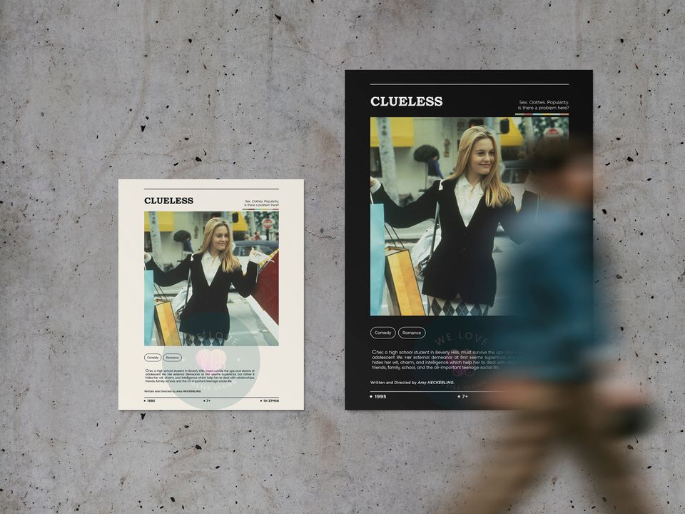 Clueless Movie Poster / Clueless Poster