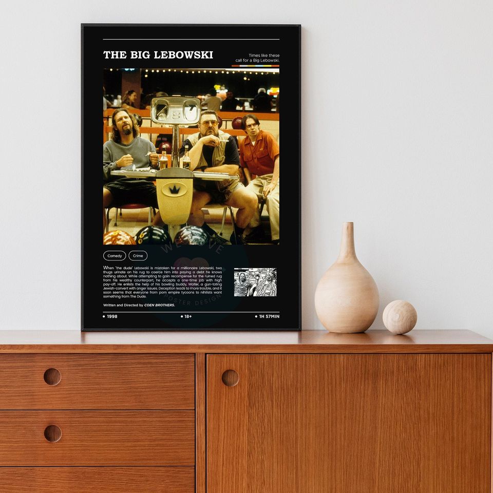 The Big Lebowski Movie Poster