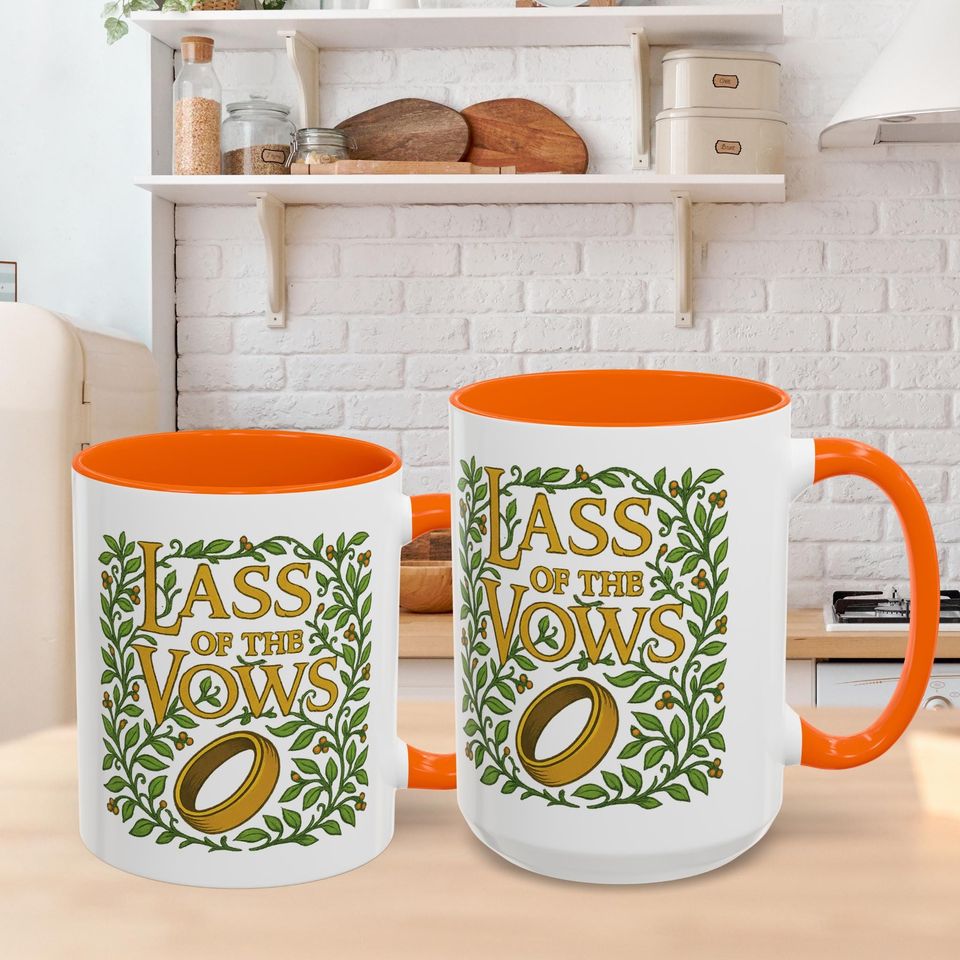 Lass of the Vows Coffee Mug Wedding Officiant Gift and Officiant Proposal Cup Cup 11oz and 15oz Sizes