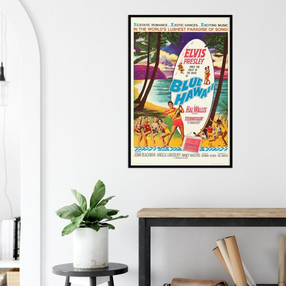 Blue Hawaii - Elvis Presley - 1961 - Movie Poster - US Version