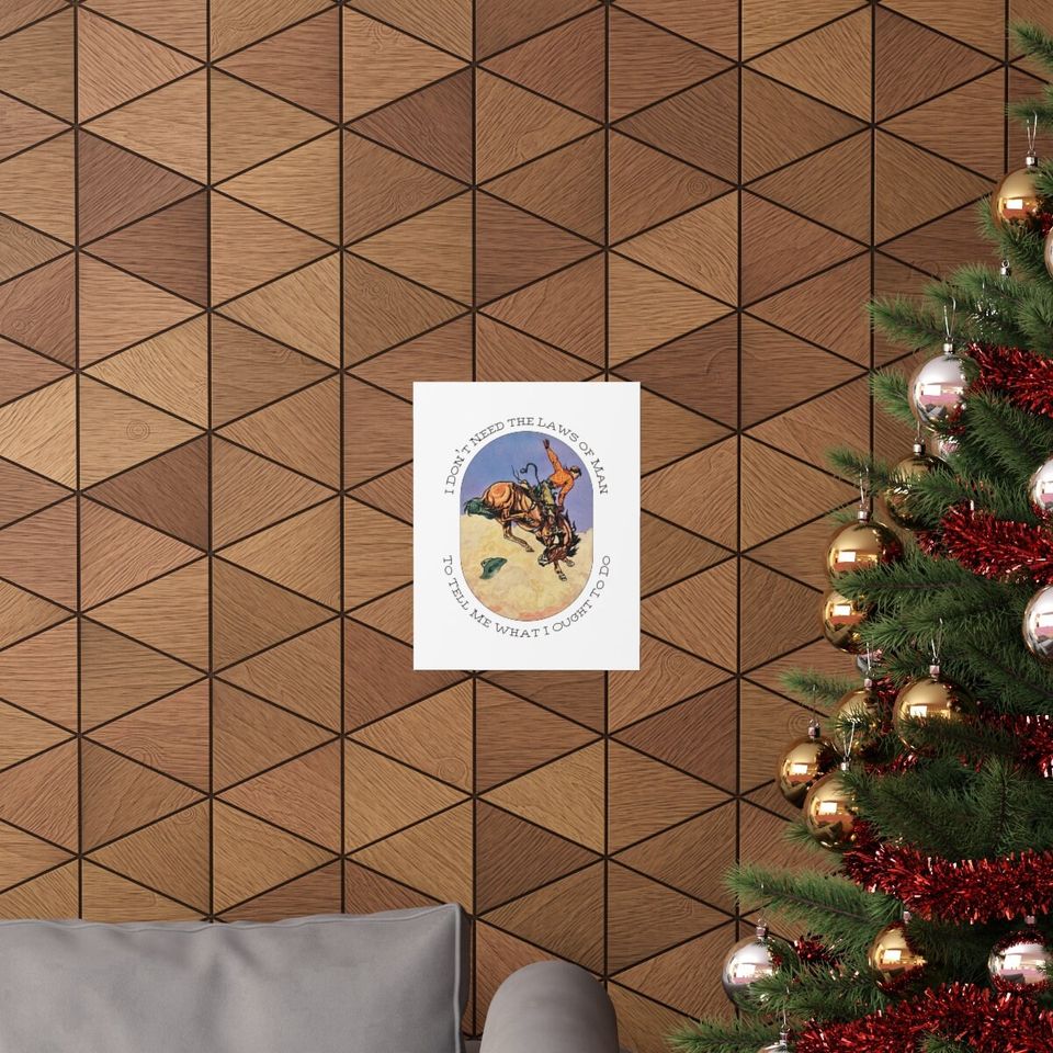 Triune God Tyler Childers Premium Poster