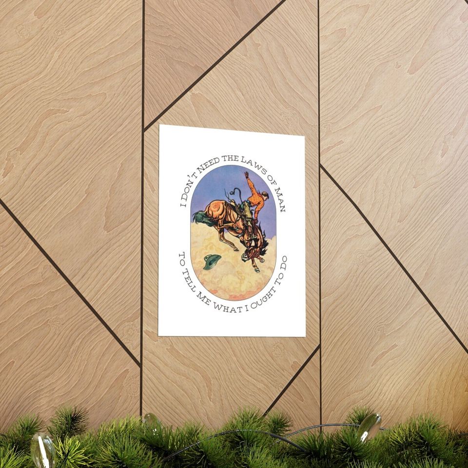 Triune God Tyler Childers Premium Poster