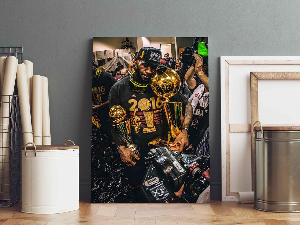 King Lebron James Poster