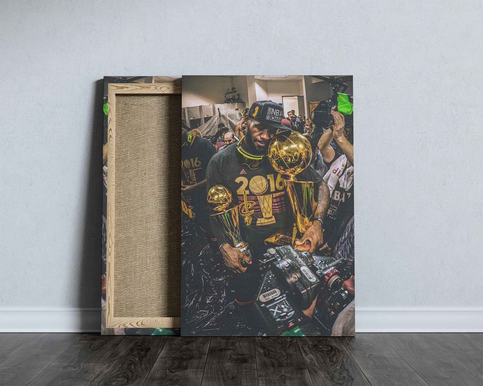 King Lebron James Poster