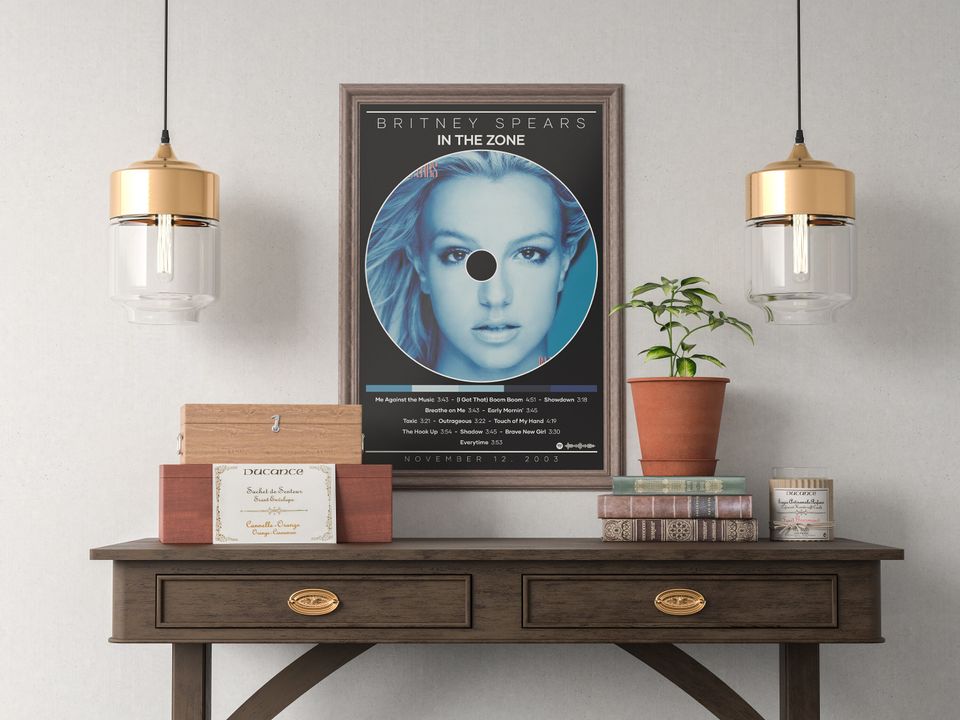 Britney Spears Poster Print | In the Zone Poster