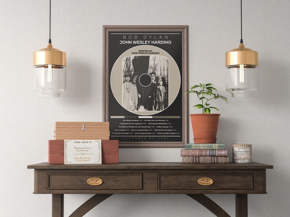 Bob Dylan Poster Print | John Wesley Harding Poster