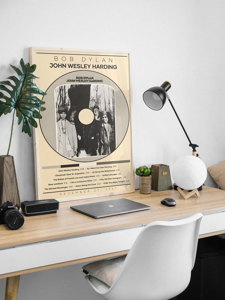 Bob Dylan Poster Print | John Wesley Harding Poster