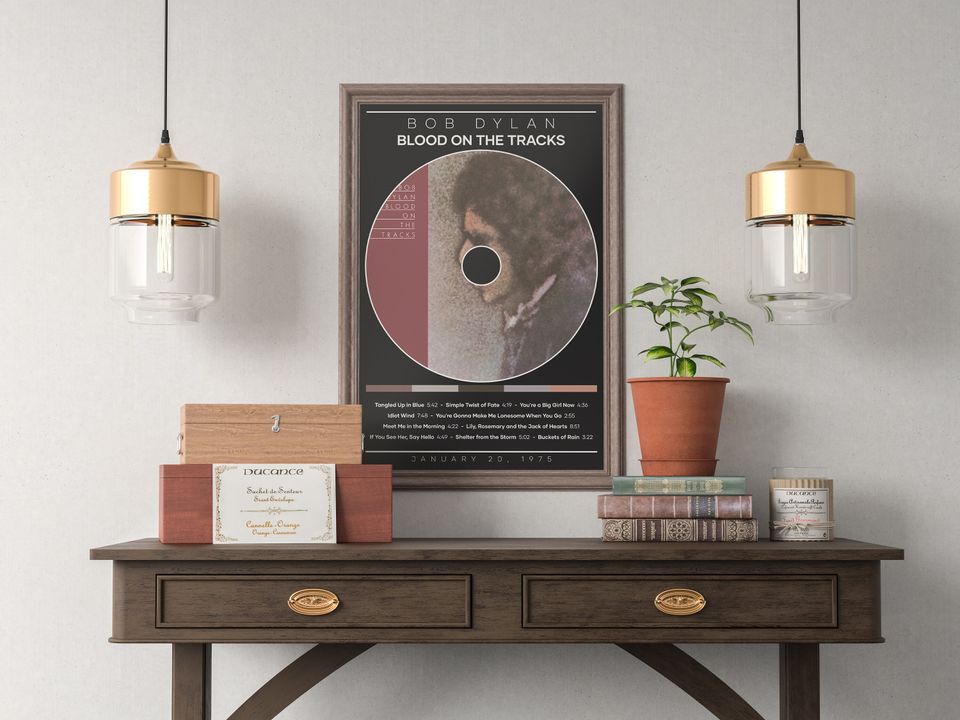 Bob Dylan Poster Print | Blood on the Tracks Poster