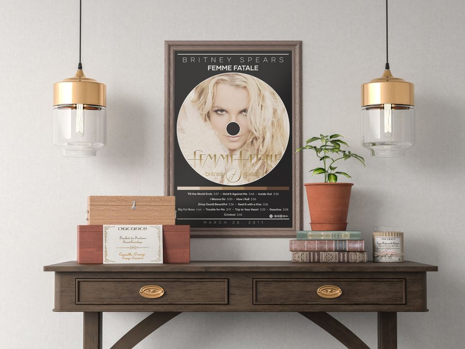Britney Spears Poster Print | Femme Fatale Poster