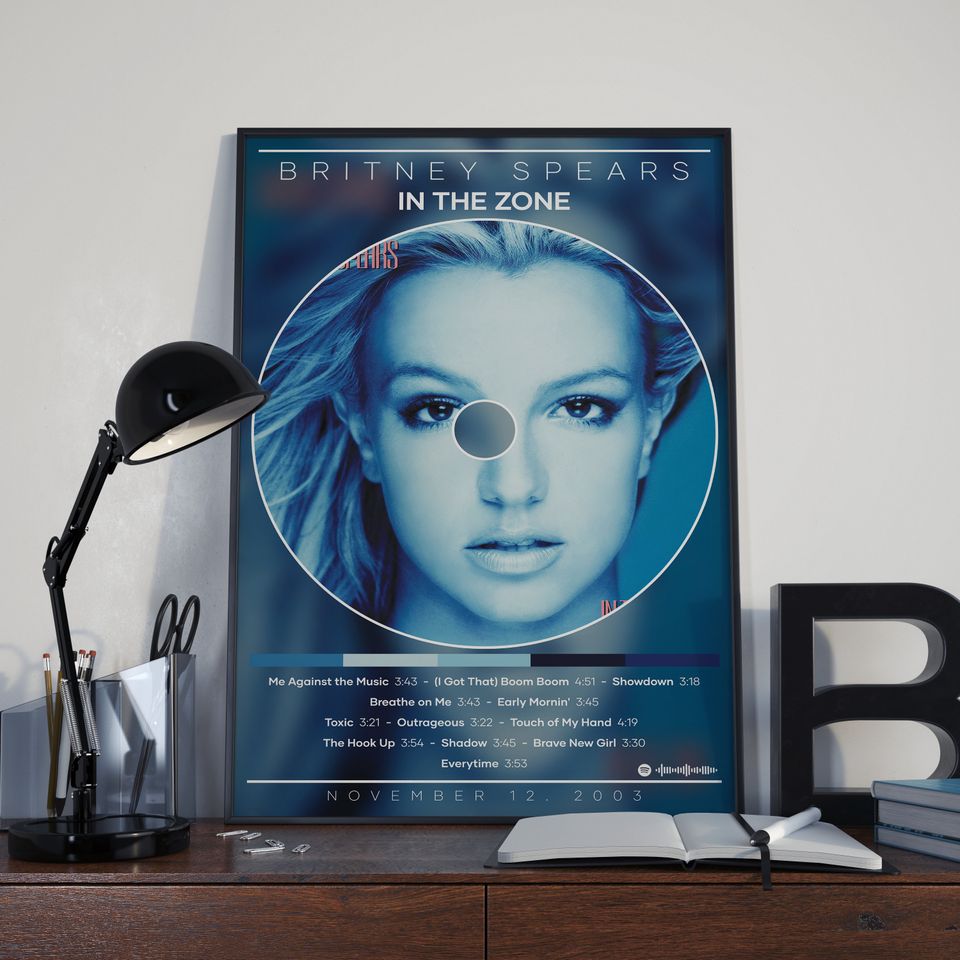 Britney Spears Poster Print | In the Zone Poster