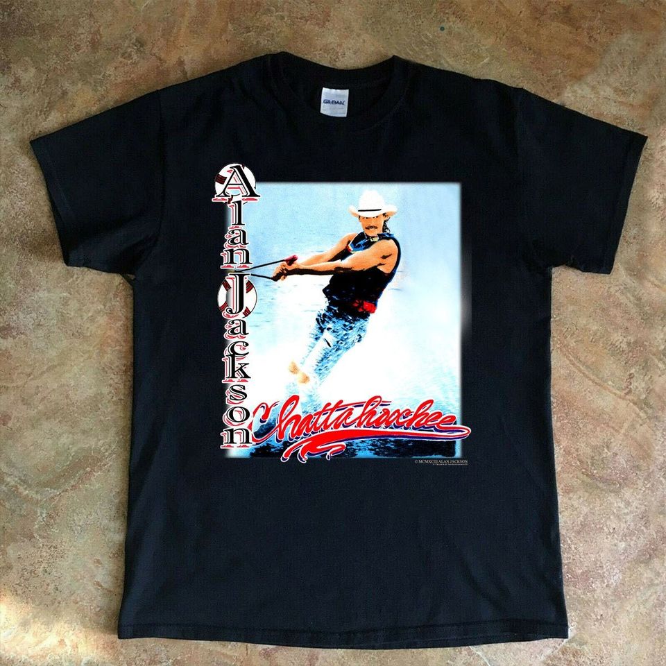 Alan Jackson Way Down Yonder On The Chattahoochee Tour 1992 T-Shirt