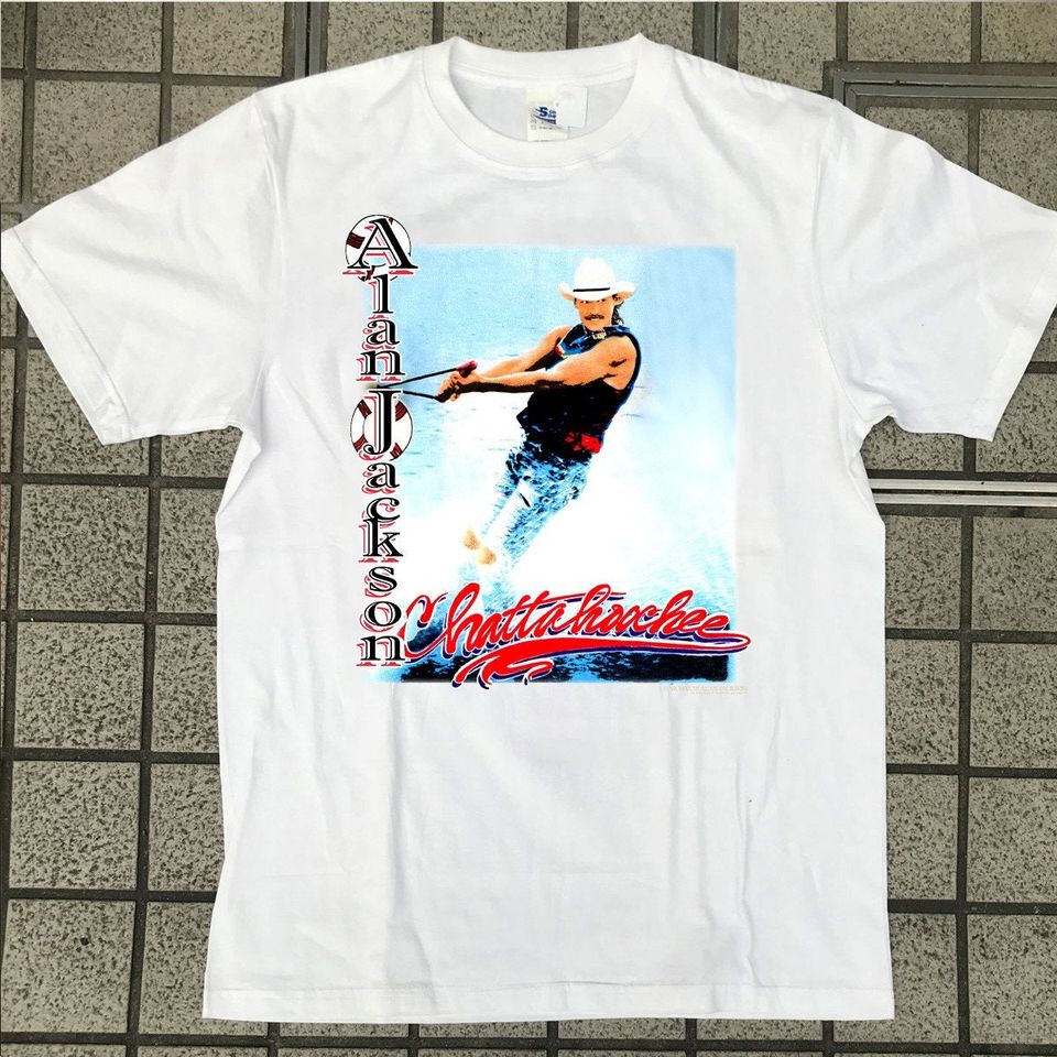 Alan Jackson Way Down Yonder On The Chattahoochee Tour 1992 T-Shirt