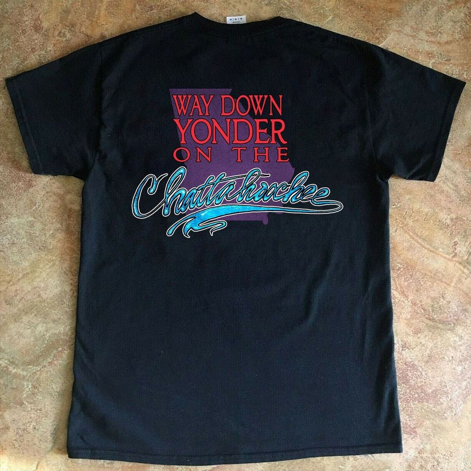 Alan Jackson Way Down Yonder On The Chattahoochee Tour 1992 T-Shirt