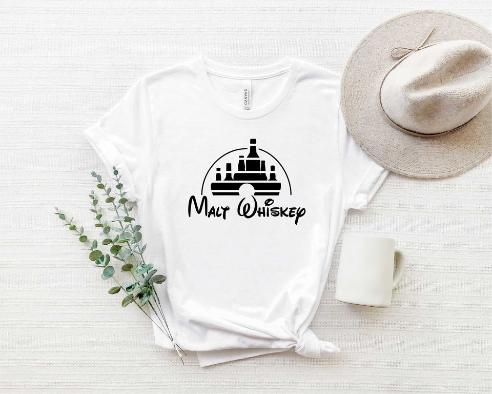 Malt Whiskey Disney Dad Shirt