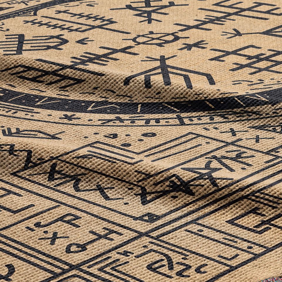 Tribal Woven Blanket, Geometric Pattern, Aztec Inspired Throw