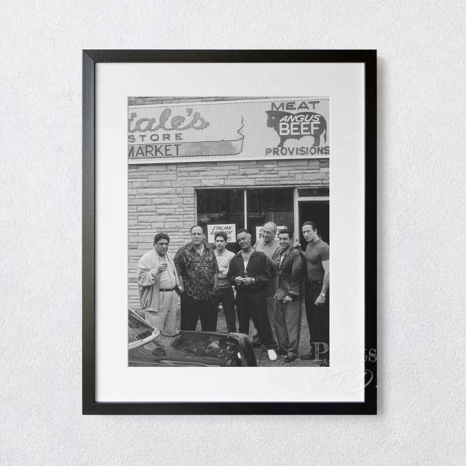 The Sopranos Premium Art Print | Tony Soprano HBO Movies & TV Wall Art, Posters