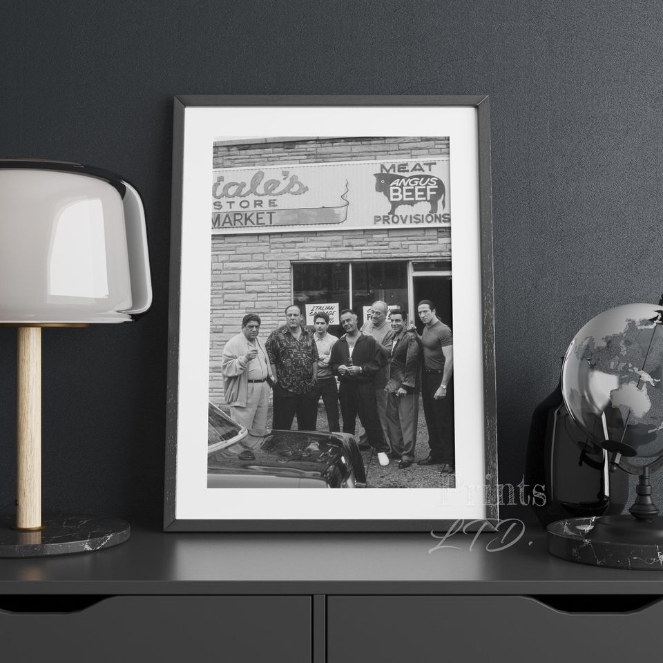 The Sopranos Premium Art Print | Tony Soprano HBO Movies & TV Wall Art, Posters