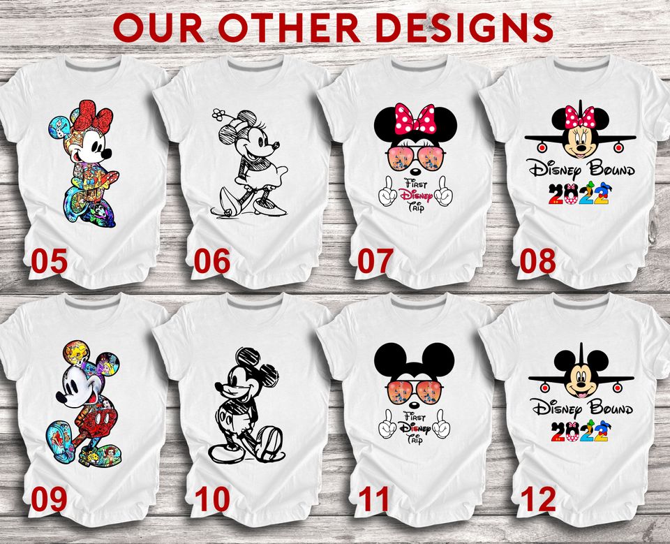 Disney Trip Shirt, Disney Characters Shirt