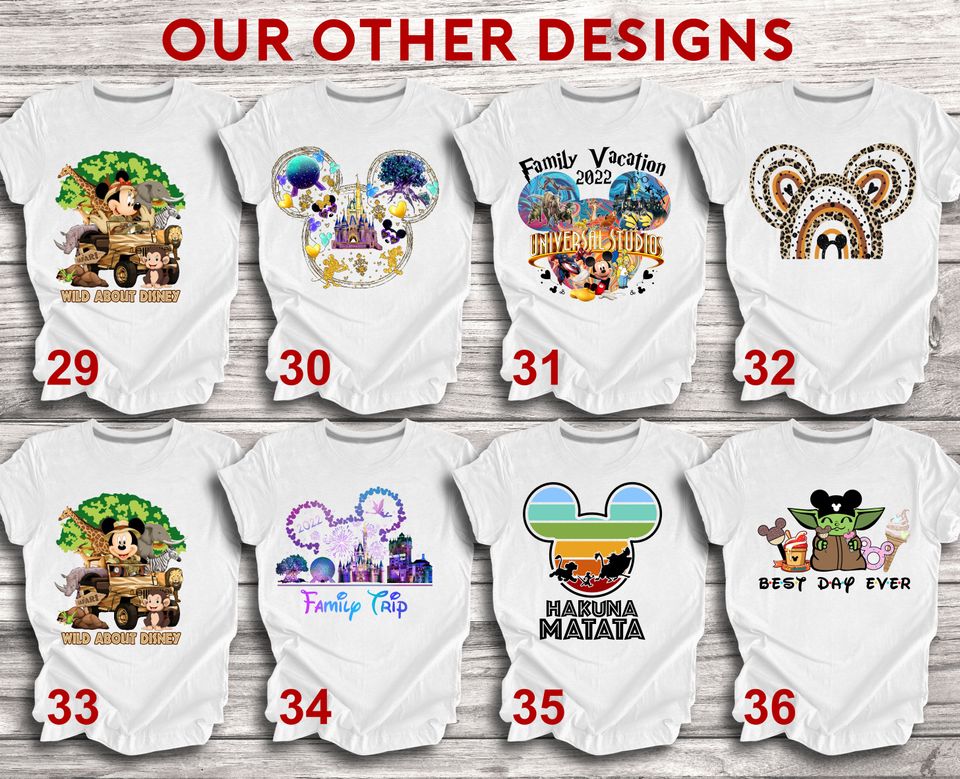 Disney Trip Shirt, Disney Characters Shirt
