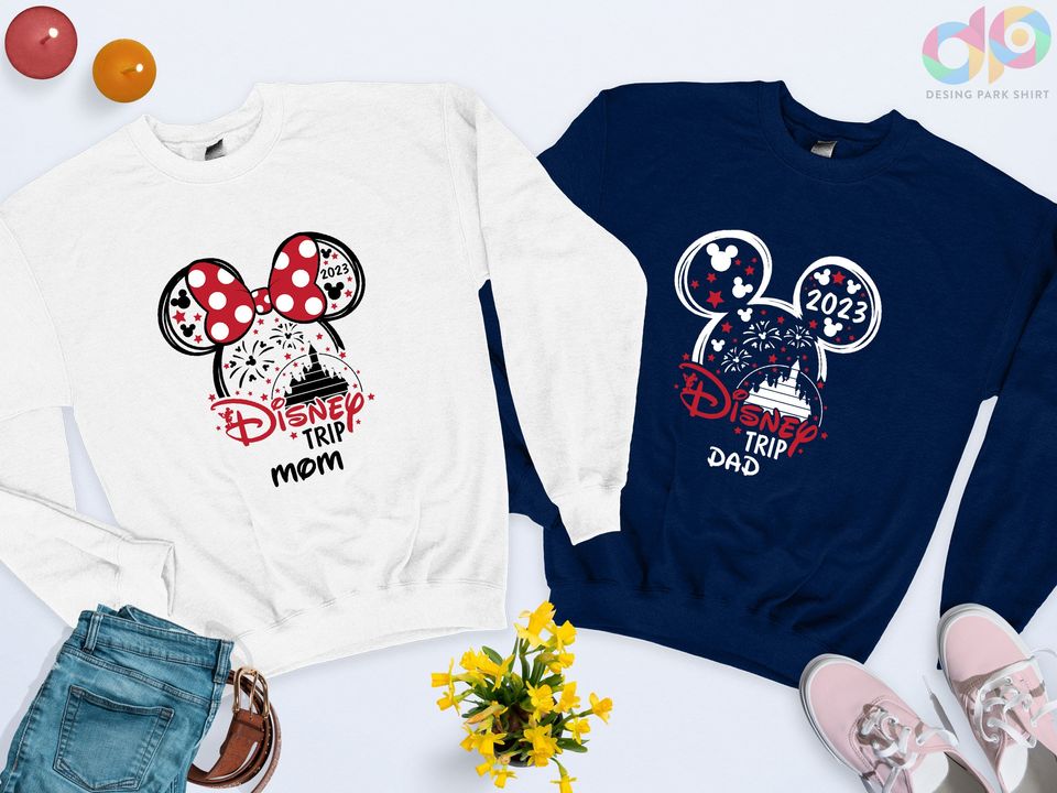 Disney Trip 2023 Sweatshirt, Disneyworld Sweatshirt