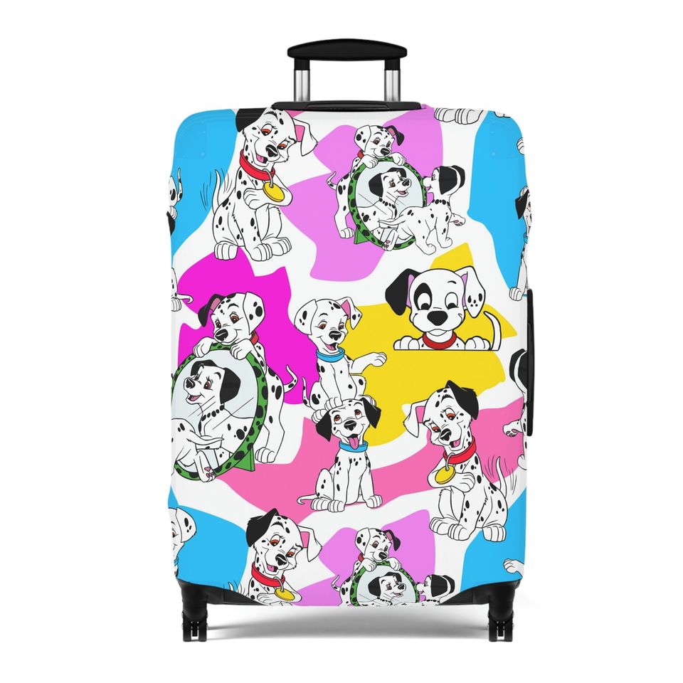 101 Dalmation's Retro Disney Vacation Luggage Cover