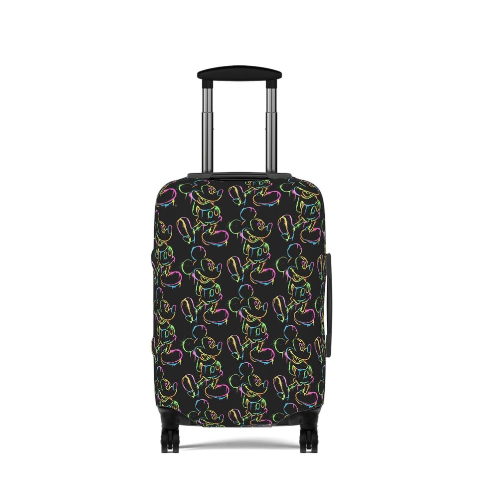 Disney Green Mickey Mouse Luggage Cover
