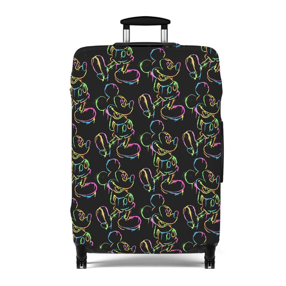Disney Green Mickey Mouse Luggage Cover