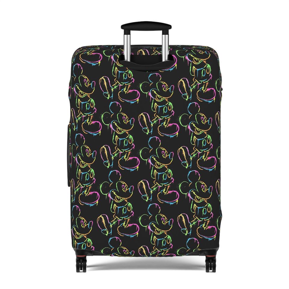Disney Green Mickey Mouse Luggage Cover