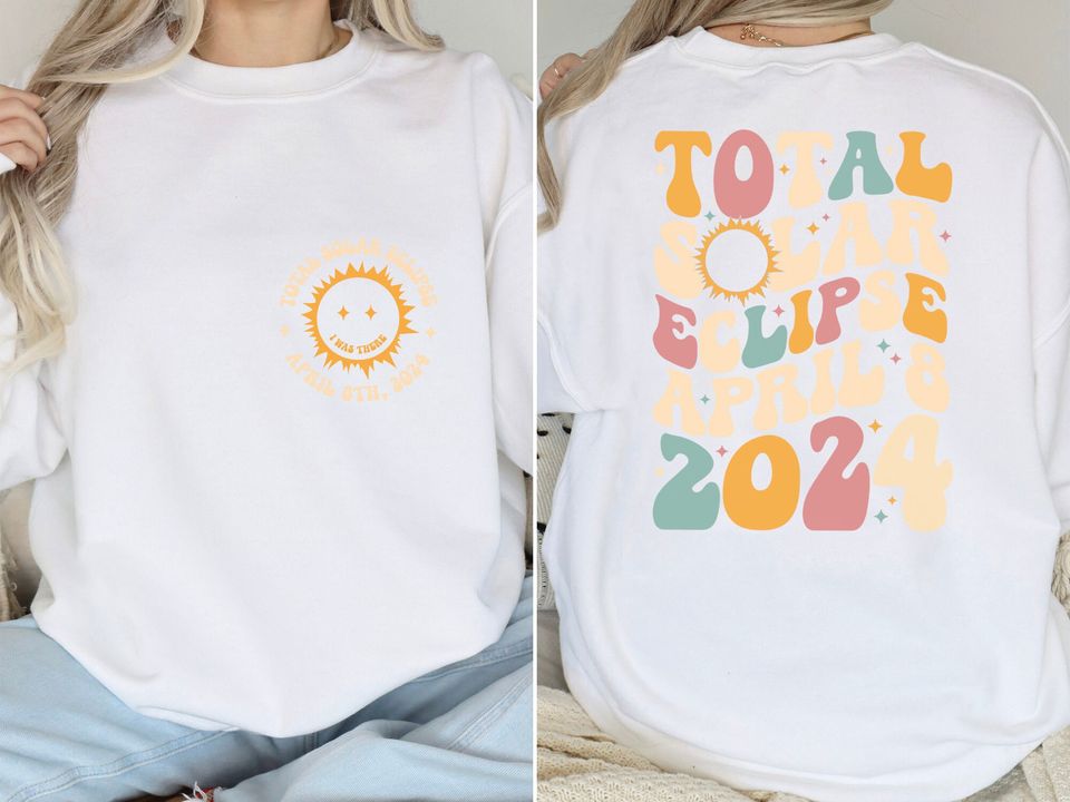 Total Solar Eclipse 2024 Hoodie, Eclipse Event 2024 Shirt, Celestial Shirt, Gift for Eclipse