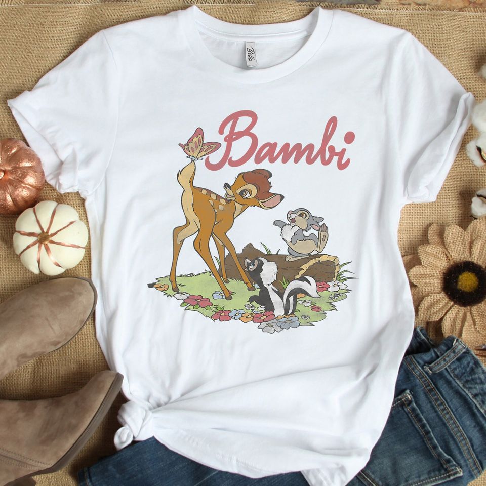 Disney Bambi Group Shot Logo Shirt, Magic Kingdom