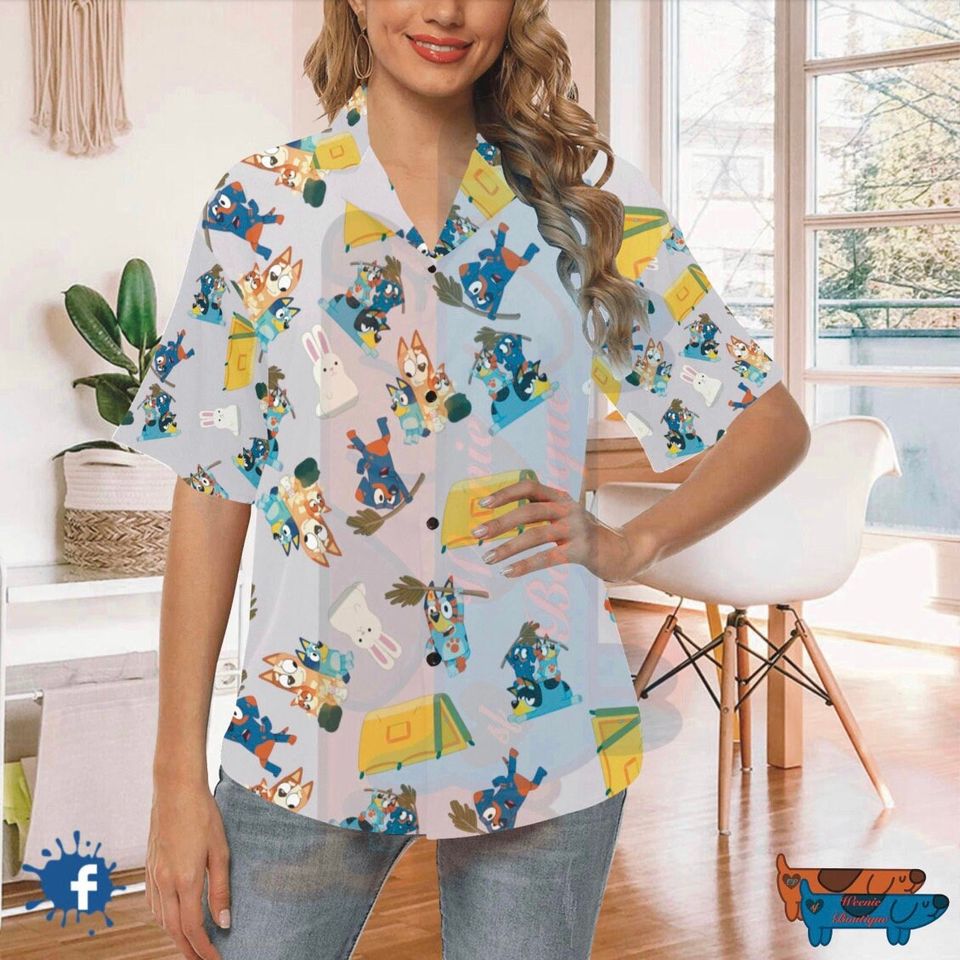 BlueyDad Hawaiian Shirts - BlueyDad Inspired