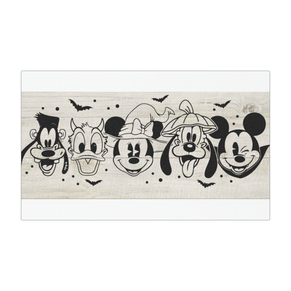 Halloween Disney pals Car Magnets