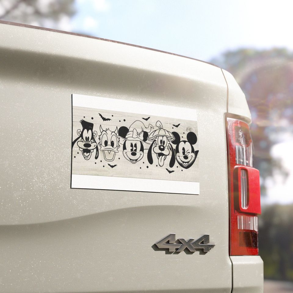 Halloween Disney pals Car Magnets