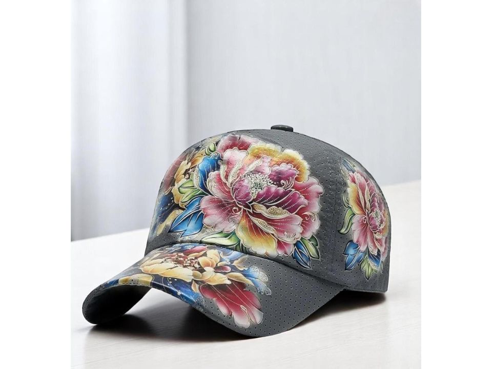 Floral Print Baseball Cap: Unisex Summer Hat