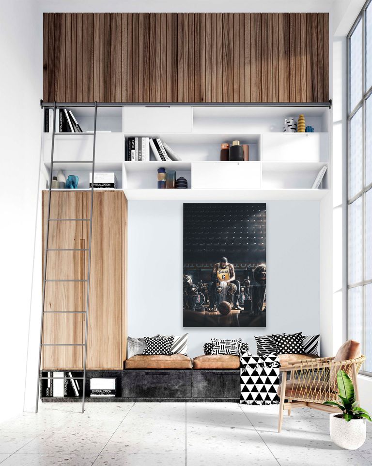 Lebron James Poster , King Lebron James Poster