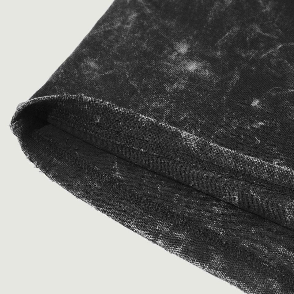 Jujutsu Satoru Anime Acid Washed Oversize T-Shirt Satoru Gojo Anime Tee Gift For Him