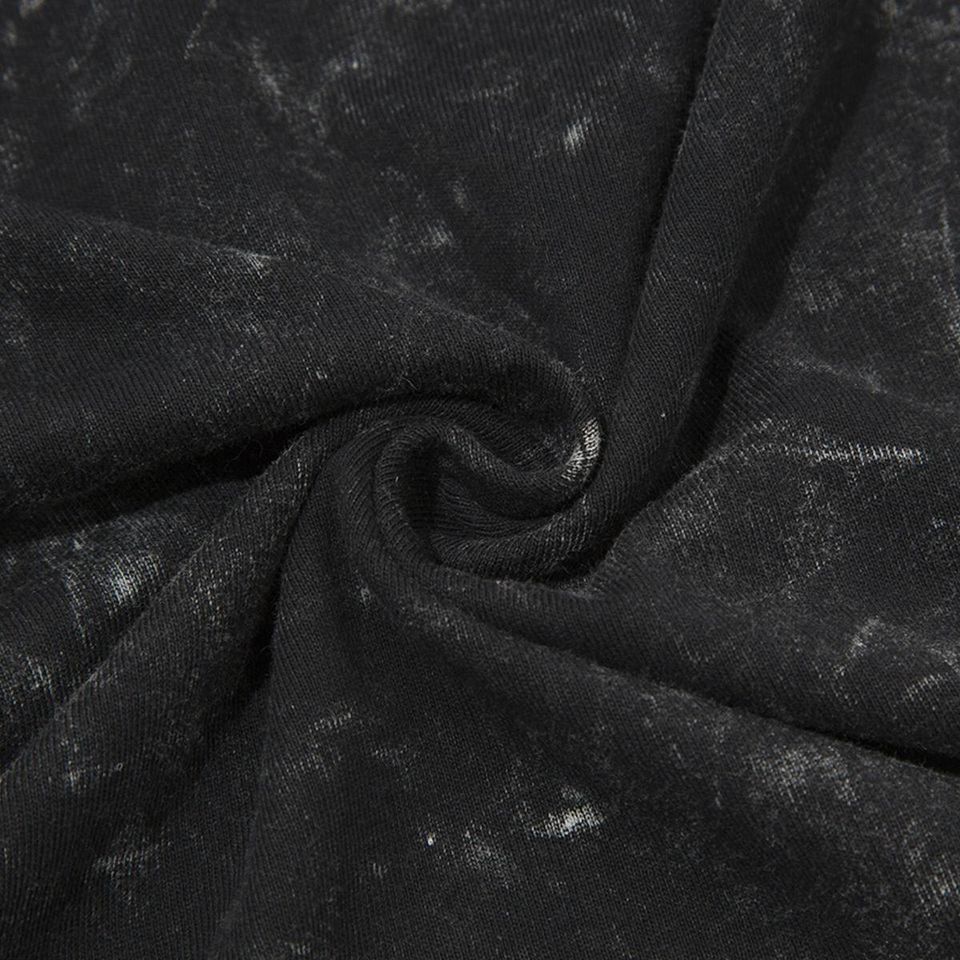 Jujutsu Satoru Anime Acid Washed Oversize T-Shirt Satoru Gojo Anime Tee Gift For Him