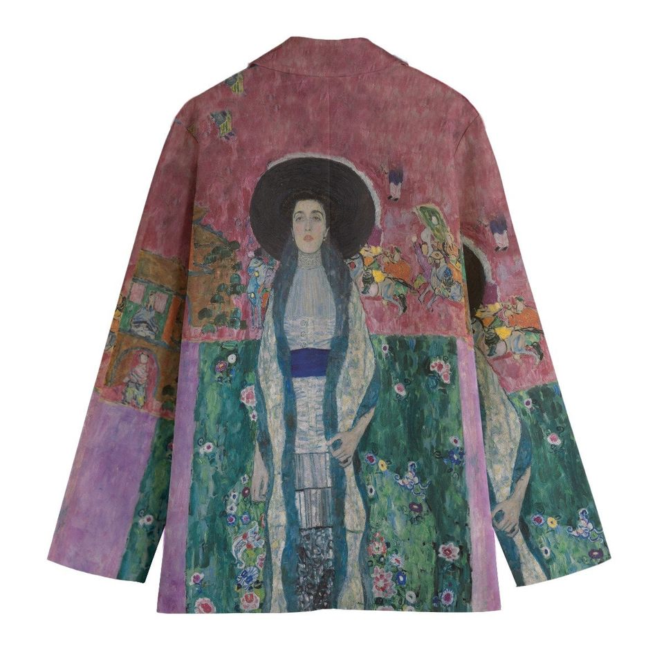 Gustav Klimt  Cotton Blazer / All Over Print