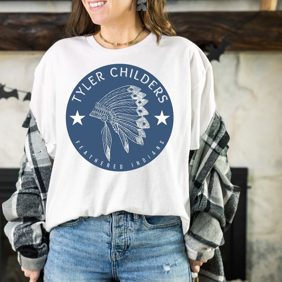 TYLER CHILDERS TEE | Feathered Indians Shirt