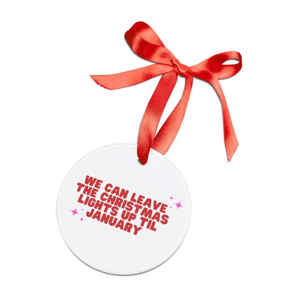 Taylorrrrrr Swiftsss Lover Inspired Acrylic Ornament