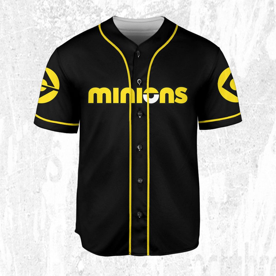 Personalized Minions Family Baseball Jersey