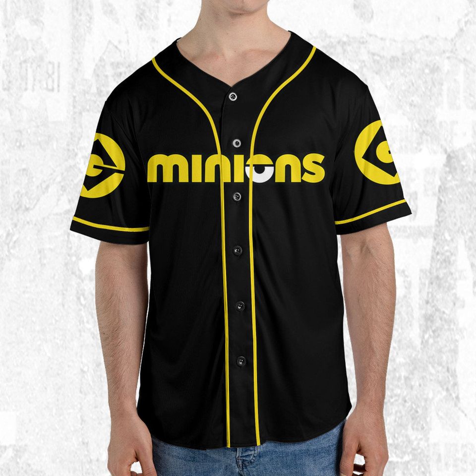 Personalized Minions Family Baseball Jersey