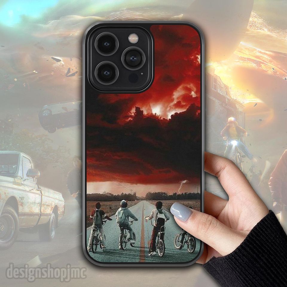 Stranger Custom Phone Case, Rubber TPU Aesthetic Cover, iPhone, Samsung Galaxy, Pixel