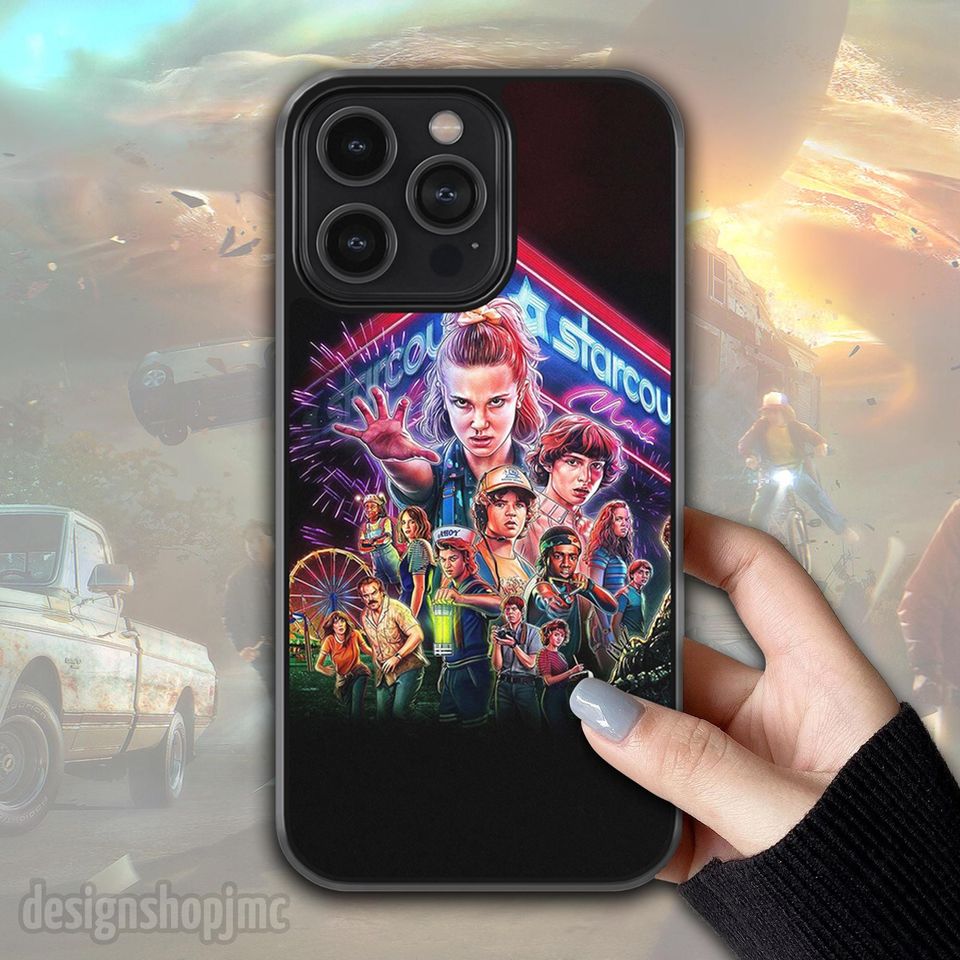 Stranger Custom Phone Case, Rubber TPU Aesthetic Cover, iPhone, Samsung Galaxy, Pixel