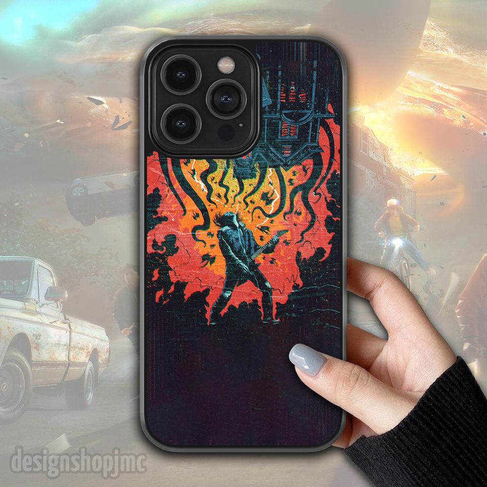 Stranger Custom Phone Case, Rubber TPU Aesthetic Cover, iPhone, Samsung Galaxy, Pixel