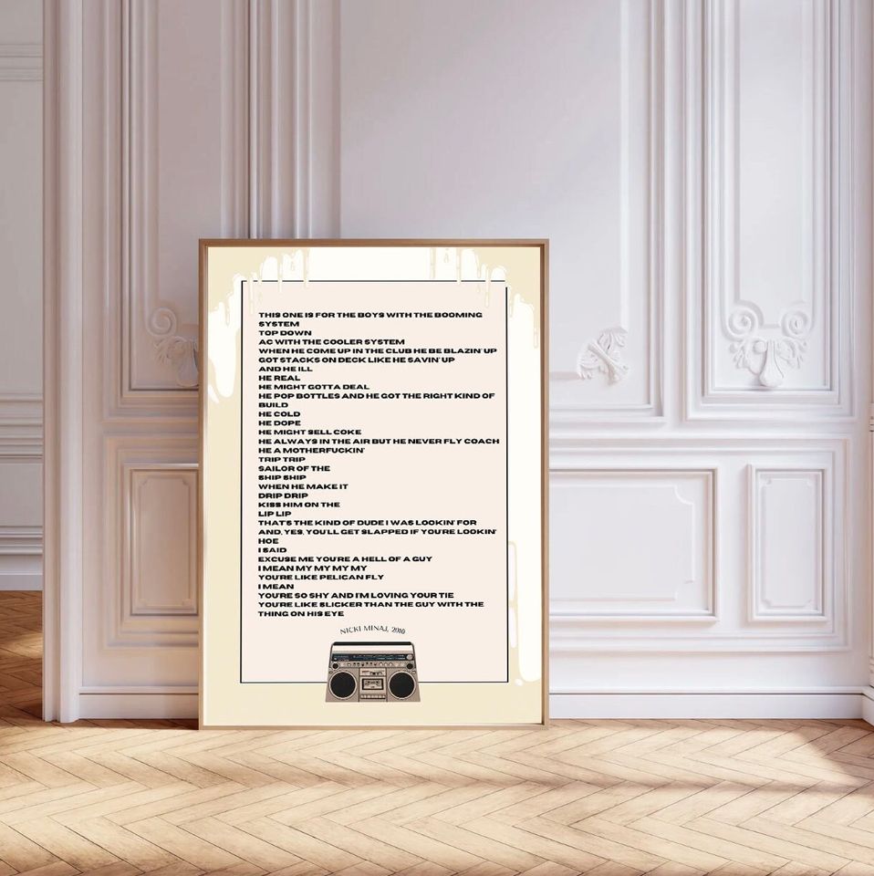 Inspired by Nicki Minaj | Superbass Home Decor