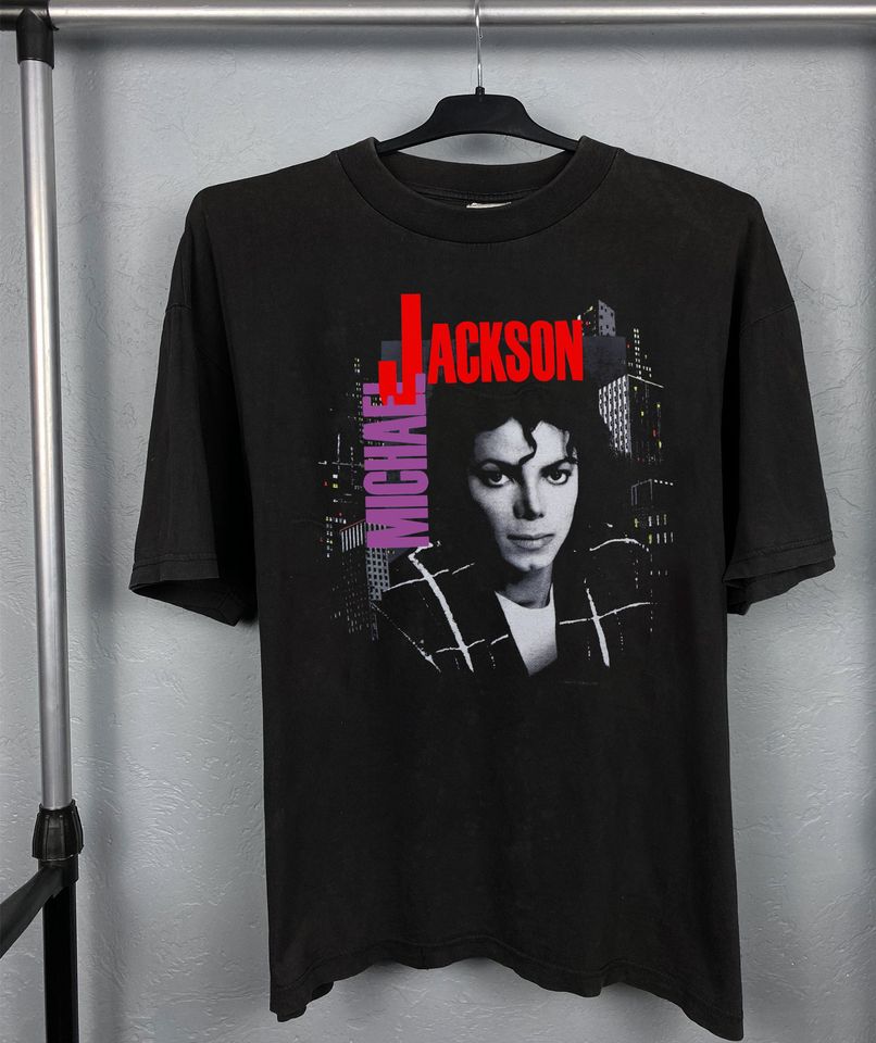 Michael Jackson Bad Tour 1988 T-Shirt