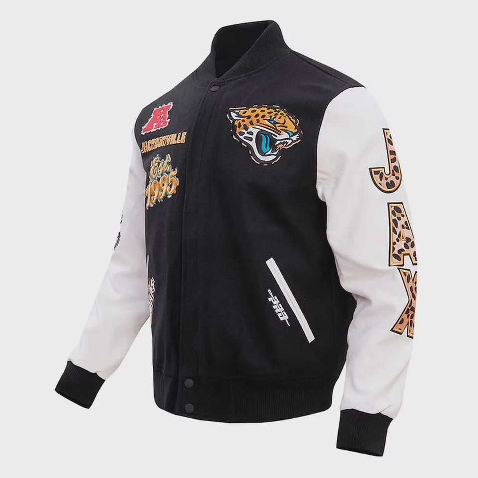 Jacksonville Football Jaguars Baseball Jacket