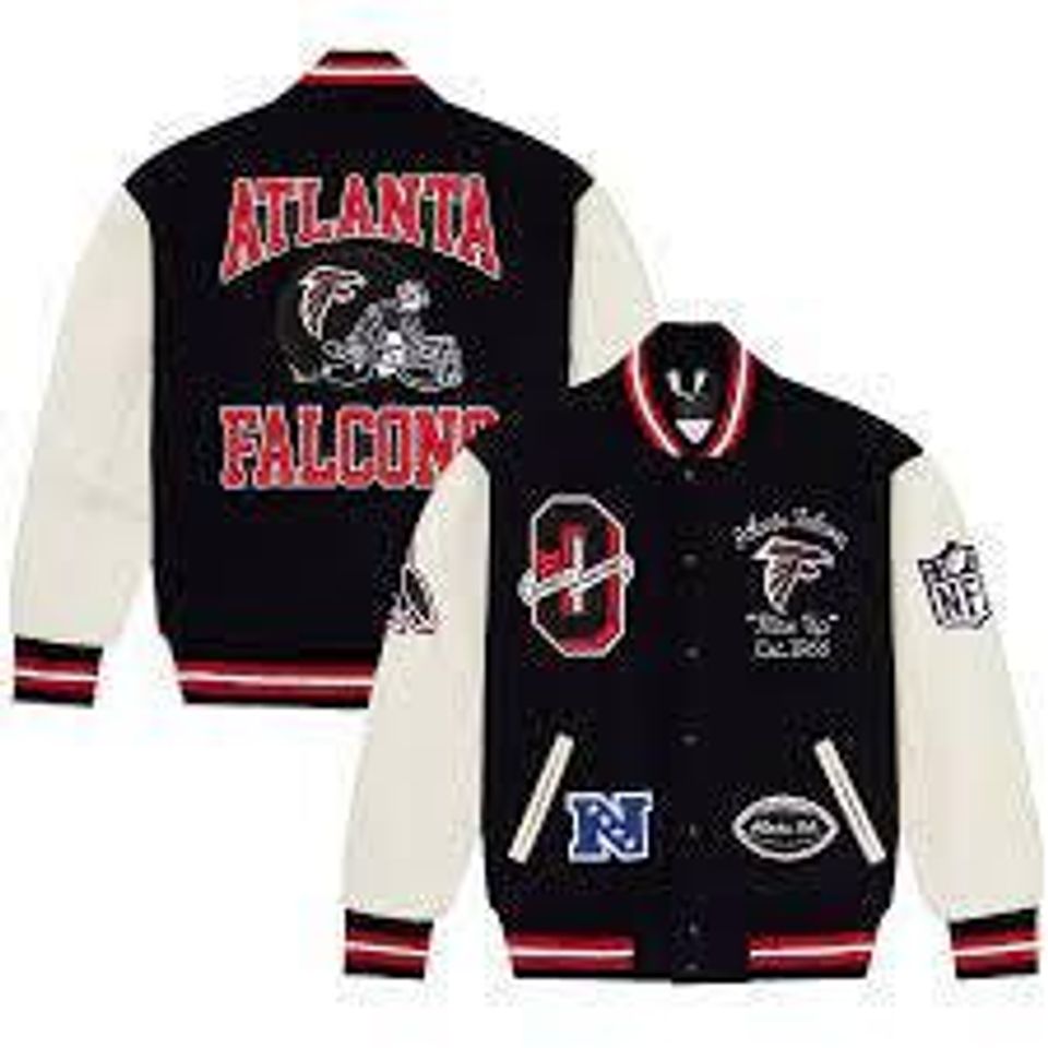 Atlanta Football Falcons Baseball Jacket